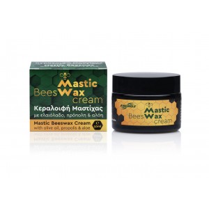 Mastic bees wax with bio olive oil. Jar 50ml