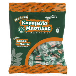 Mastic candy toffee. Bag 200g