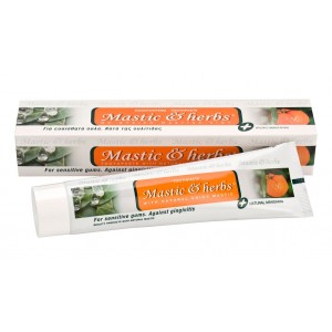 Dentifrice Mastic & Herbs avec au mastic et à la mandarine